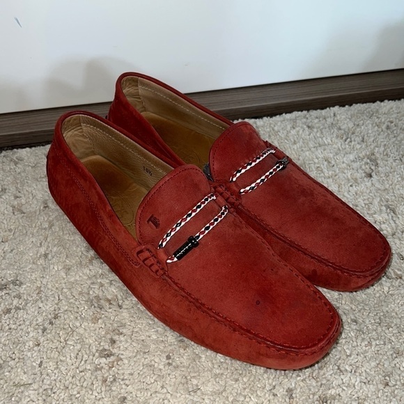 Todd’s Suede Slip on Loafers 10 1/2 - Picture 1 of 7